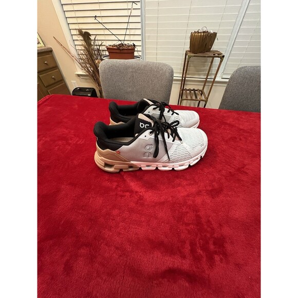 On Cloud Cloudflyer Running Shoes Womens 9.5 Sneakers Glacier Rosebrown - Picture 6 of 10